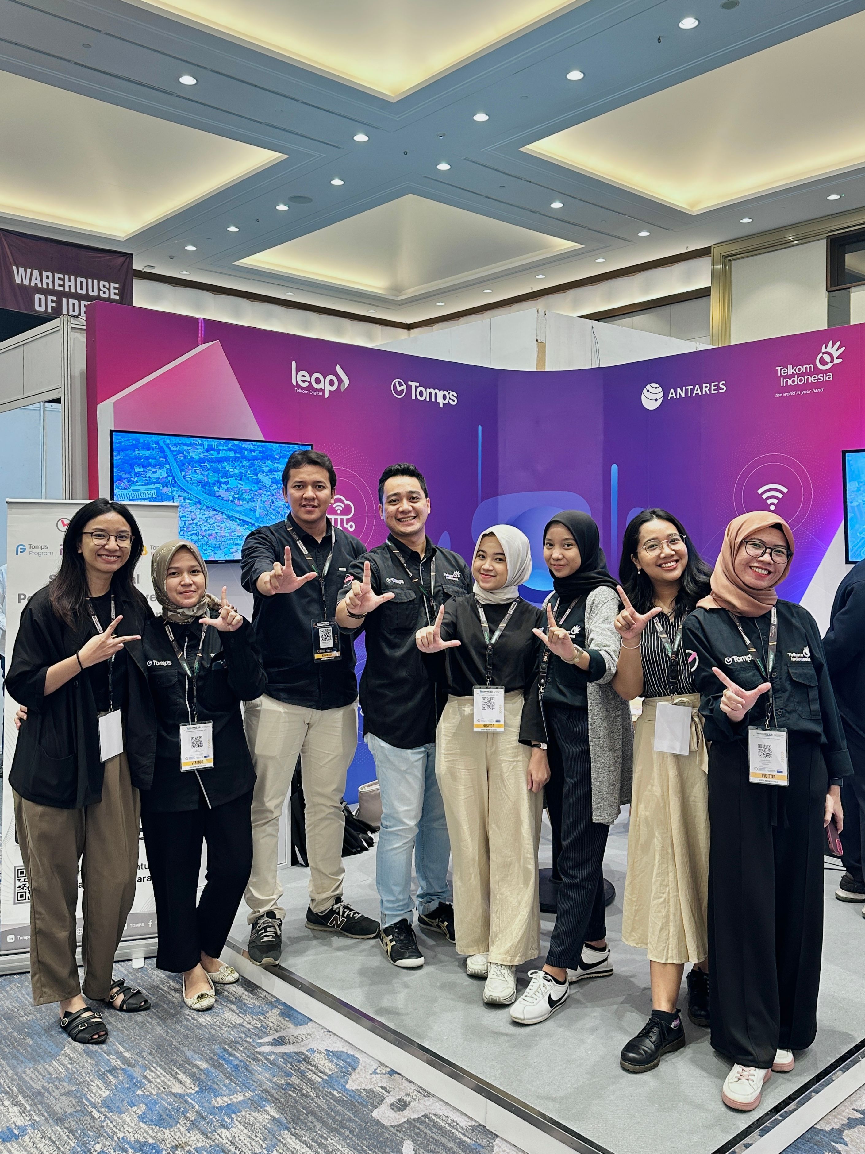 Tomps to Represent Leap Telkom Digital  at Indonesia 4.0 Conference & Expo 2023